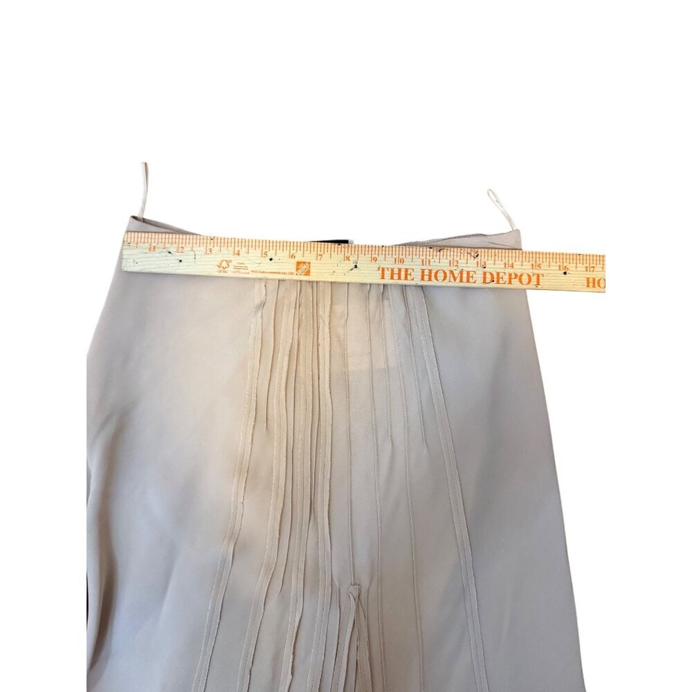 Prada Womens Opaline Satin 2 Piece Set Skirt Sleeveless Size 40 Made In Italy Bl - Picture 4 of 16